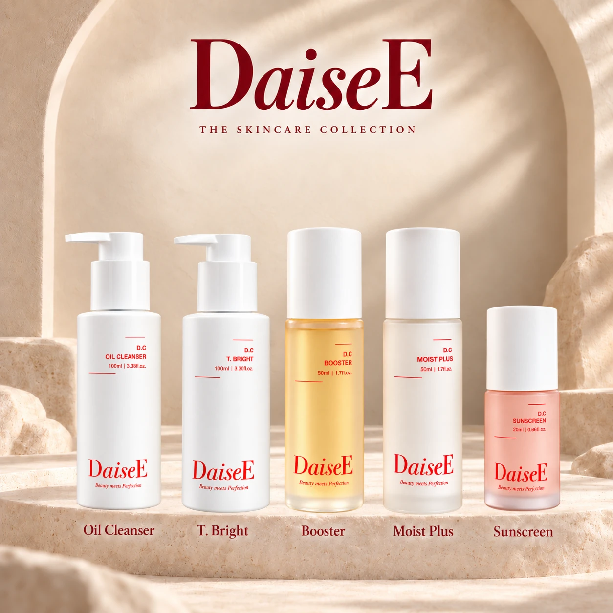 DaiseE Beauty Series Set